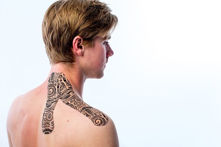 Headaches and neck pain Kinesiology tape THYSOL Australia