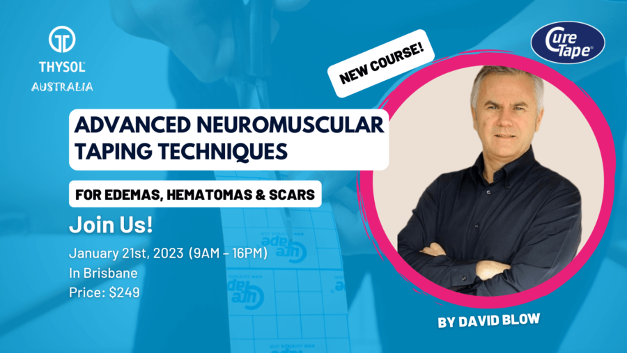 Kinesiology taping courses THYSOL