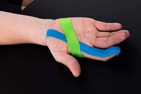 How to tape a sprained finger