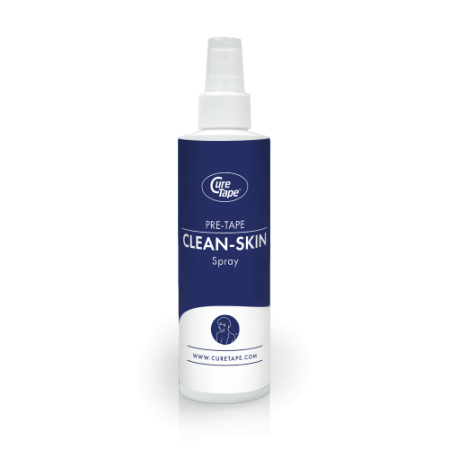 curetape pre taping spray clean skin alcohol spray
