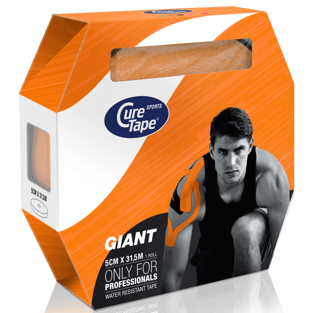 CureTape Giant Sports Kinesiology Tape Bulk Rolls 5cm x 31.5m THYSOL
