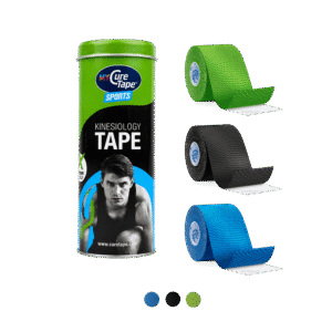 MYCureTape® Sports Extra Sticky Kinesiology Tape Value Pack - Lime/Black/Blue