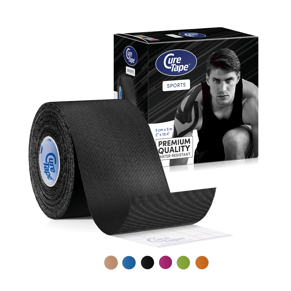 CureTape® Sports Extra Sticky Kinesiology Tape