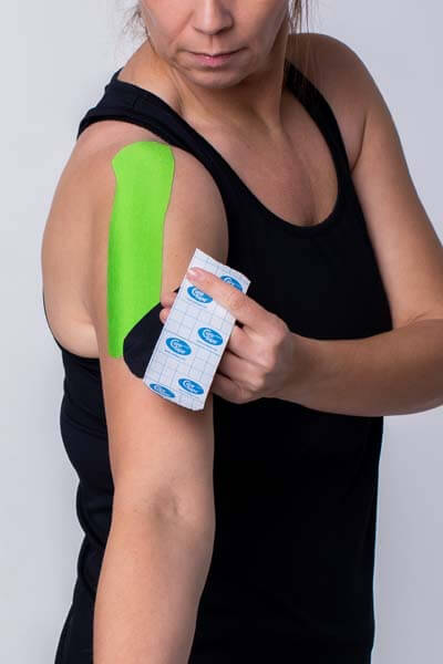 how to tape shoulder