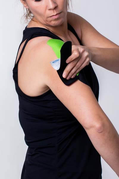 how to tape shoulder